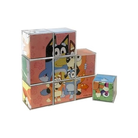 ROMPECABEZAS 9 CUBOS BLUEY