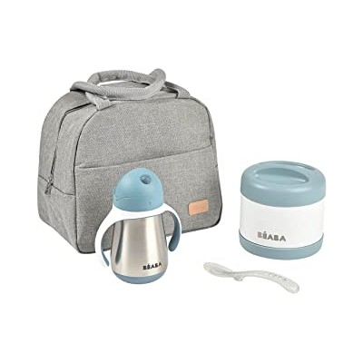 Set comida On-the-go Azul
