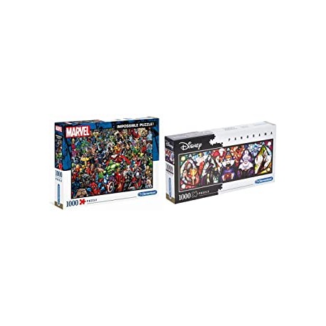 PIEZAS IMPOSSIBLE PUZZLE MARVEL