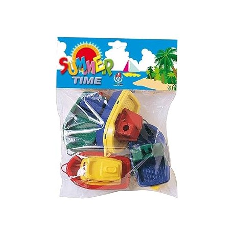 BOLSA 4 BARCOS SURTIDOS