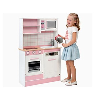 COCINA DE MADERA LACADA MEDIANA