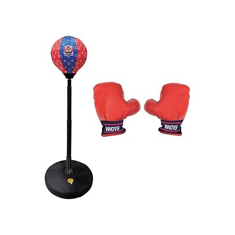 SACO Y GUANTES DE BOXEO TACHAN