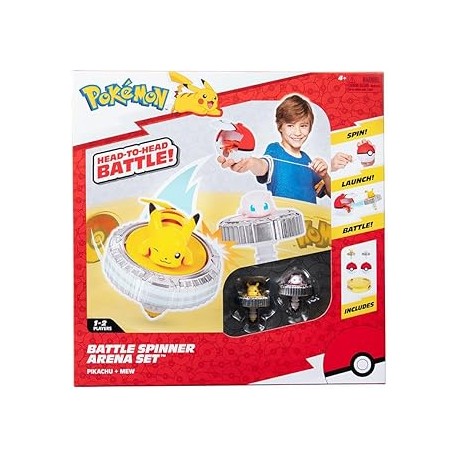 Pokemon arena de combate battle spinner