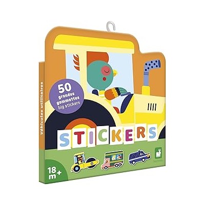 50 PEGATINAS GRANDES - VEHICULOS UTILITARIOS