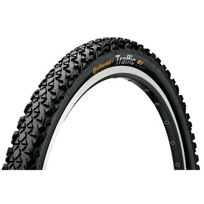 CUBIERTA CONTINENTAL TRAFFIC 26x2.10 NEGRO