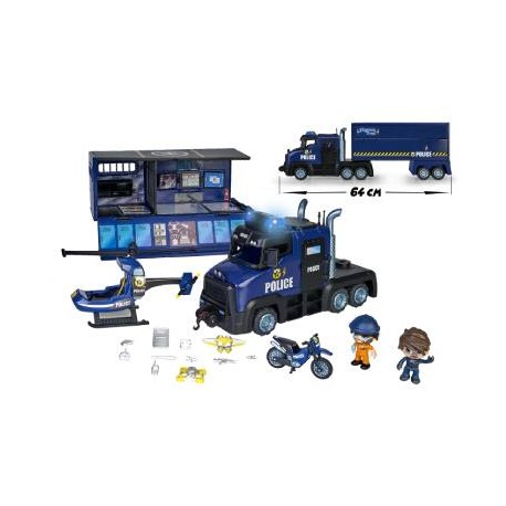 PINYPON ACTION SÚPER CAMIÓN DE POLICIA