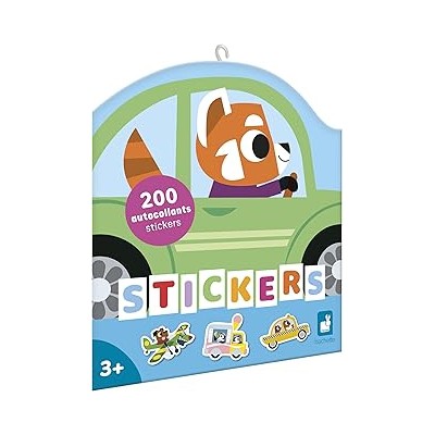 200 PEGATINAS EN HOJAS - VEHICULOS