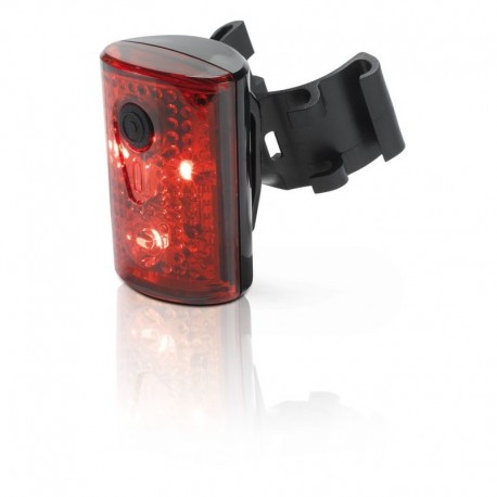 XLC CL-R14 LUZ TRASERA FIJA PAN 3 LEDS ROJAS CON B