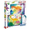 PUZZLES 2X20 PIEZASDINOSAURIOS