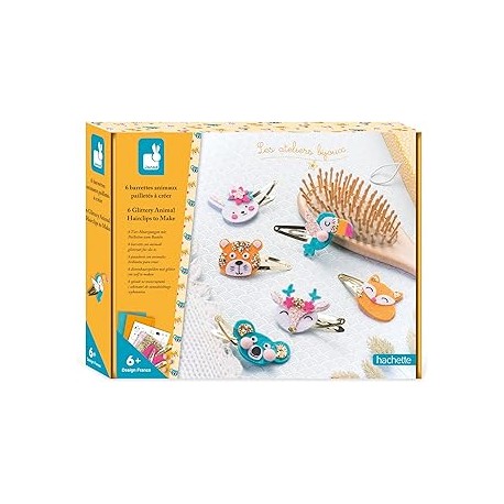 6 PASADORES CON ANIMALES BRILLANTES PARA CREAR