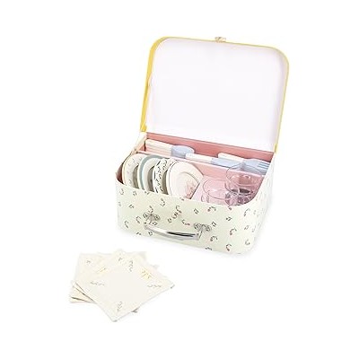 ABUELITA ALEGRE - VAJILLA DE JUGUETE EN MALETÍN