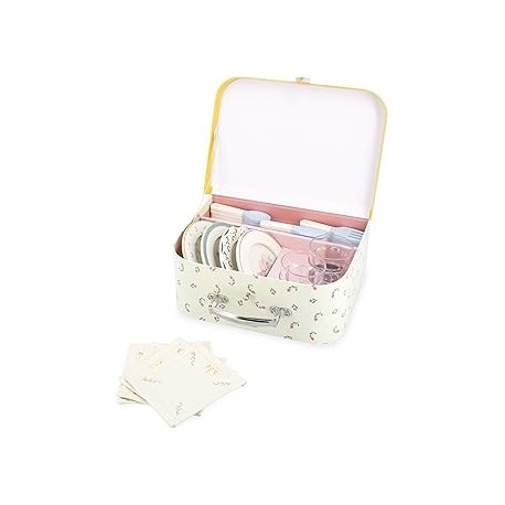 ABUELITA ALEGRE - VAJILLA DE JUGUETE EN MALETÍN