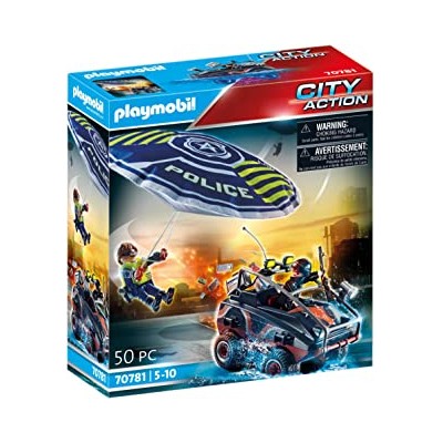 POLICÍA PARACAÍDAS: PERSECUCIÓN DEL VEHÍCULO ANFIB