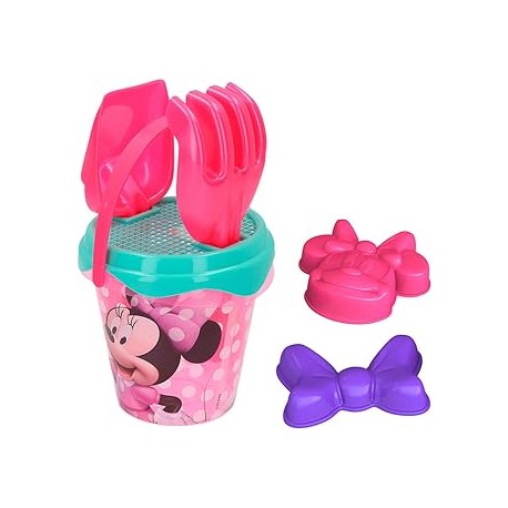 Set Cubo Playa Iml D14cm+Ced+Pa+Ra+2 M-Disp 24