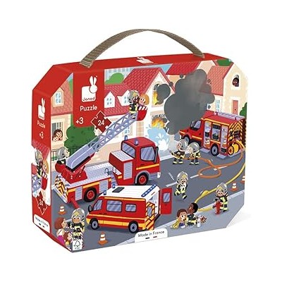 PUZLE BOMBEROS - 24 PZAS