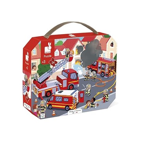 PUZLE BOMBEROS - 24 PZAS