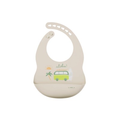 Babero silicona "aloha" arena