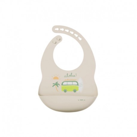 Babero silicona "aloha" arena