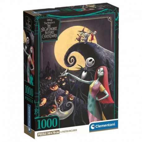 PUZZLE 1000 DISNEY NIGHTMARE BEORE XMAS