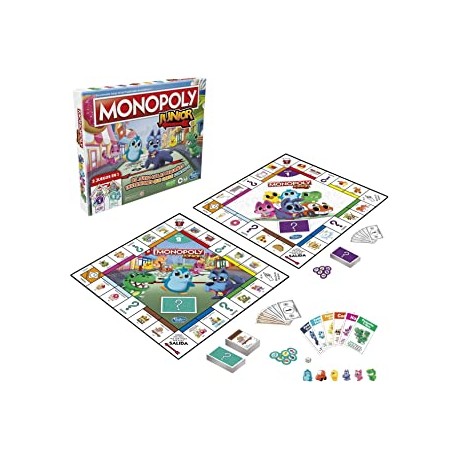 Monopoly Junior - 2 Juegos en 1