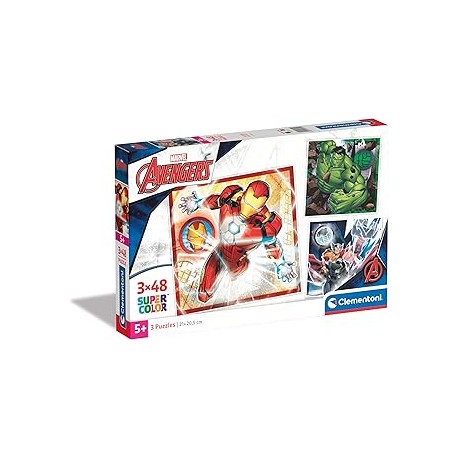 PZL 3X48 SQUARE MARVEL AVENGERS