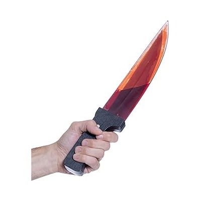 CUCHILLO PSYCHO CON SANGRE 40 CM