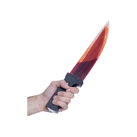 CUCHILLO PSYCHO CON SANGRE 40 CM