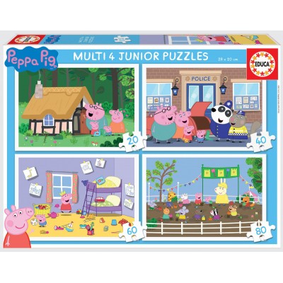 MULTI 4 JUNIOR PEPPA PIG 20-40-60-80