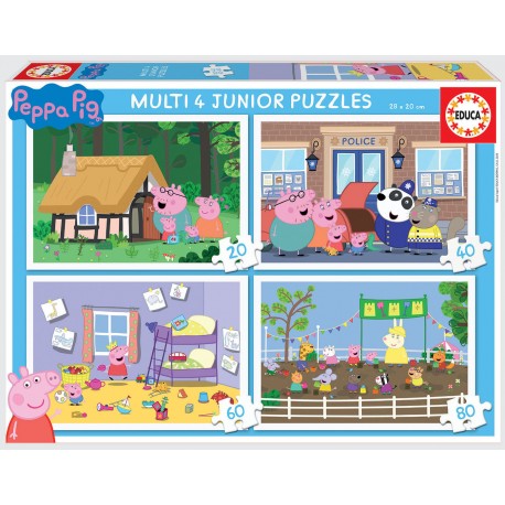 MULTI 4 JUNIOR PEPPA PIG 20-40-60-80