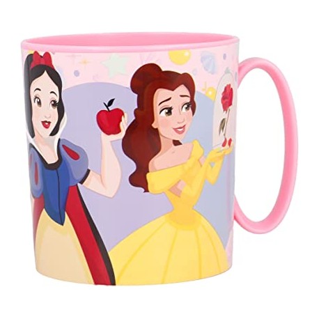 STOR TAZA MICRO 390 ML DISNEY PRINCESS TRUE