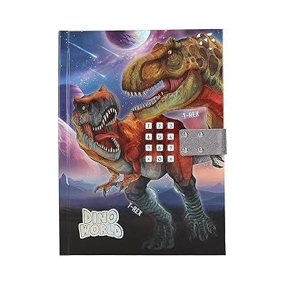 Dino World diario con código y sonido