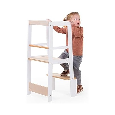 TORRE APREND MONTESSORI BLANCO NATURAL