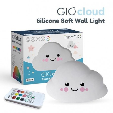 INNOGIO APLIQUE DE PARED DE SILICONA GIOCLOUD
