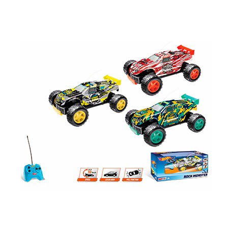 RC Hot Wheels Rock Monster 3 decos 1:28
