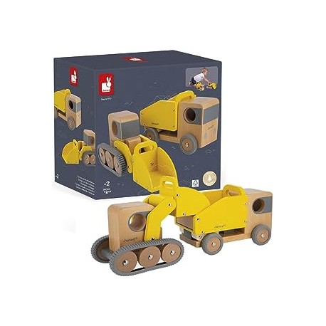 BOLID - CAMIÓN VOLQUETE Y EXCAVADORA