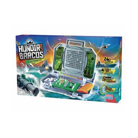 Hundir los barcos elect. Maletín