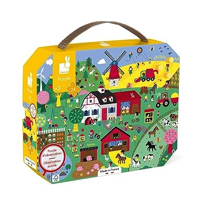 PUZLE DE OBSERVACION- LA GRANJA - 24 P3700217326456