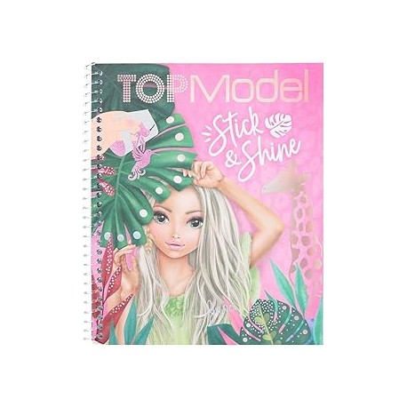 TOPModel libro para colorear Stick & Shi
