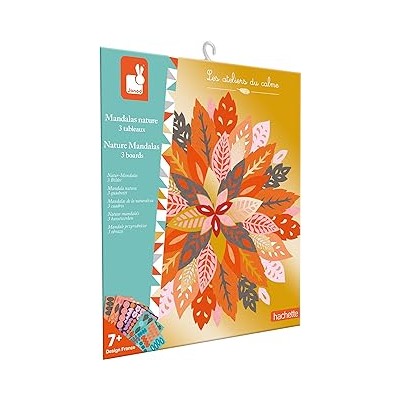 3 CUADROS MANDALAS DE LA NATURALEZA