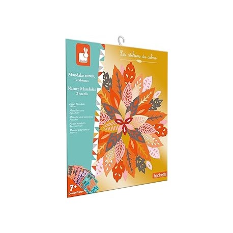 3 CUADROS MANDALAS DE LA NATURALEZA