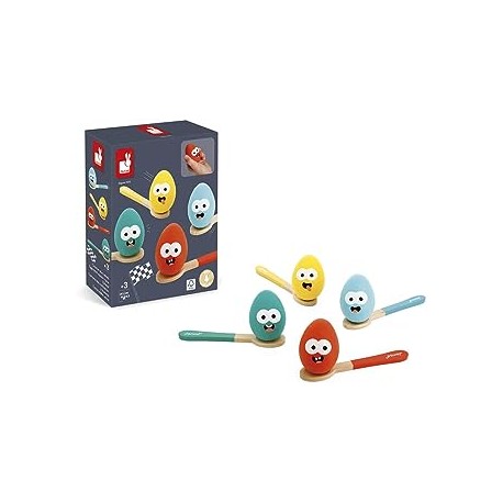 CARRERA DE CUCHARAS Y HUEVOS