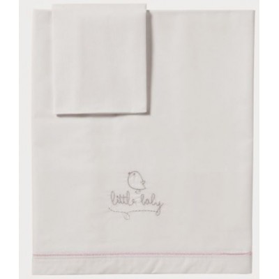 JUEGO SAB.CUNA 70X140 PIU PIU ROSA