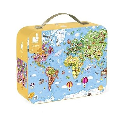 PUZLE GIGANTE "ATLAS MUNDIAL" 300 PZ