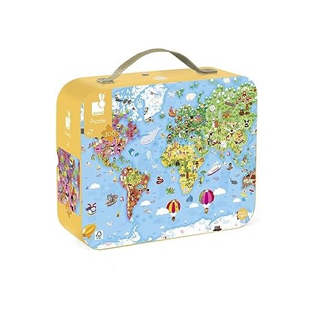 PUZLE GIGANTE "ATLAS MUNDIAL" 300 PZ