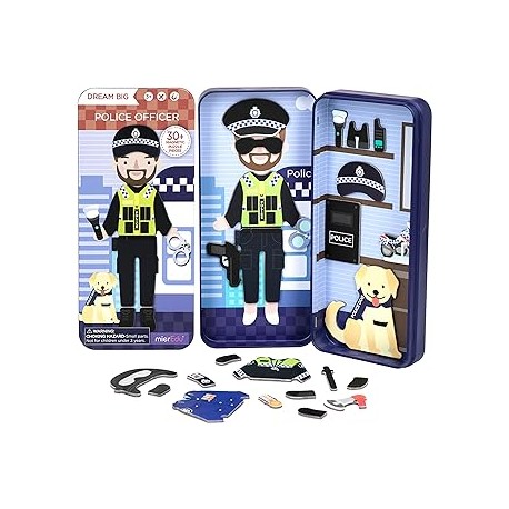 PUZLE MAGNETICO MIS HEROES - POLICIA