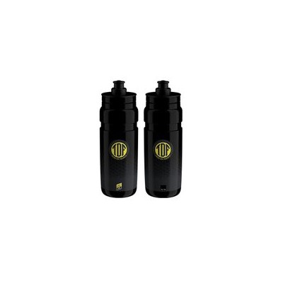 BIDON ELITE FLY TOUR DE FRANCIA NEGRO 750ml 2024