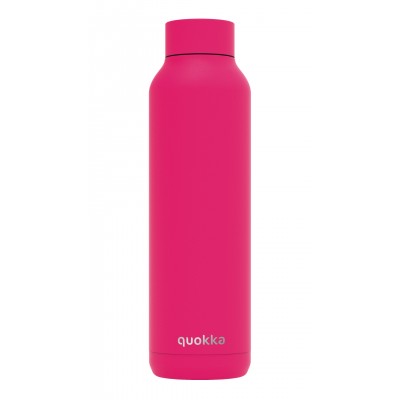 QUOKKA BOTELLA TERMO ACERO INOXIDABLE SOLID RASBERRY PINK 630 ML