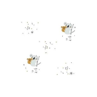 MUSELINA BAMBU 120X120 564 KOALA 386 01 BLANCO