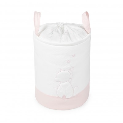 CESTA DE ALMACENAJE - TEDDY ROSA