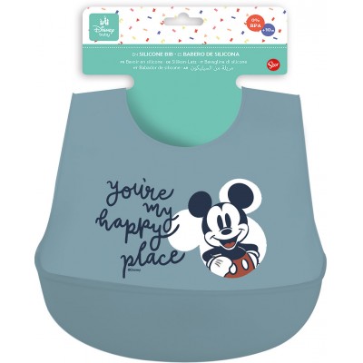 STOR BABERO DE SILICONA MICKEY MOUSE FULL OF